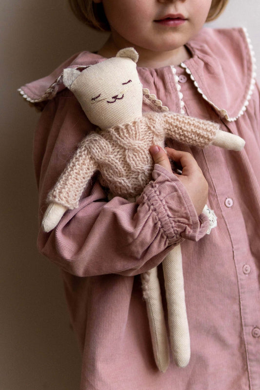 Мека кукла Котето Ада - Ada cat - Mari Dolls