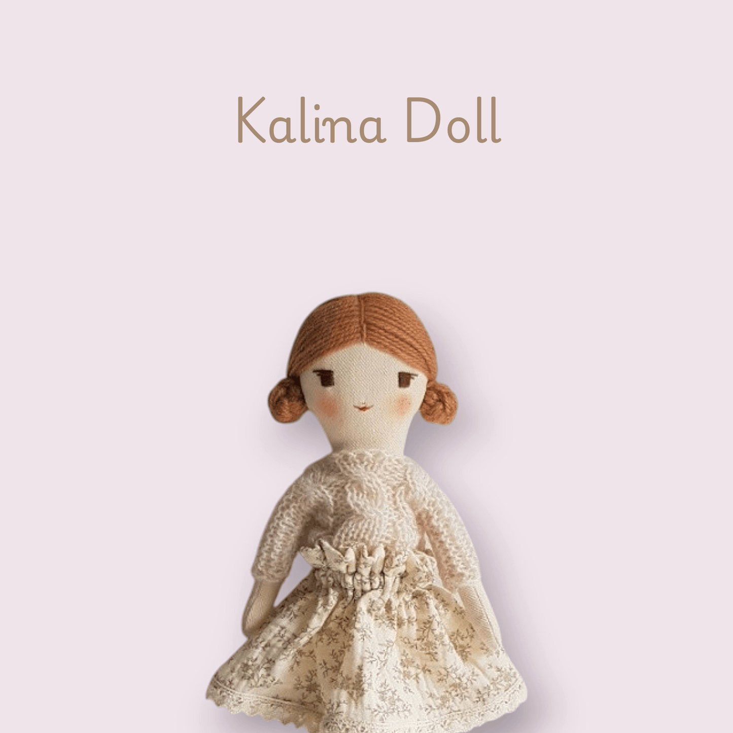 Кукла Калина ръчна изработка - Mari Dolls