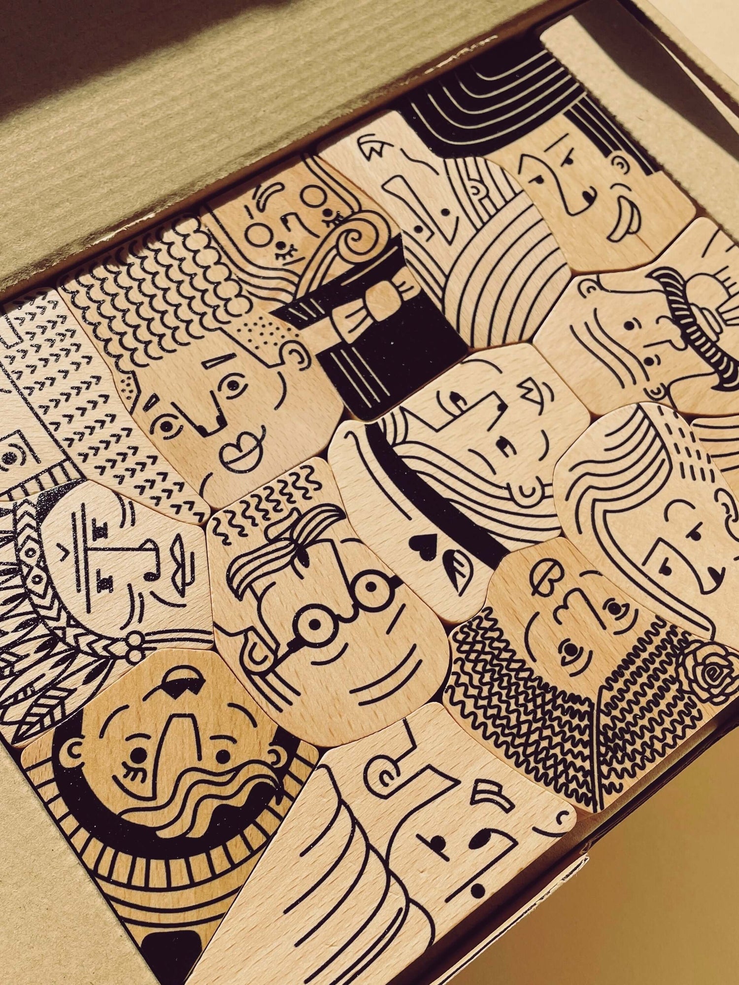 Дървени пъзели