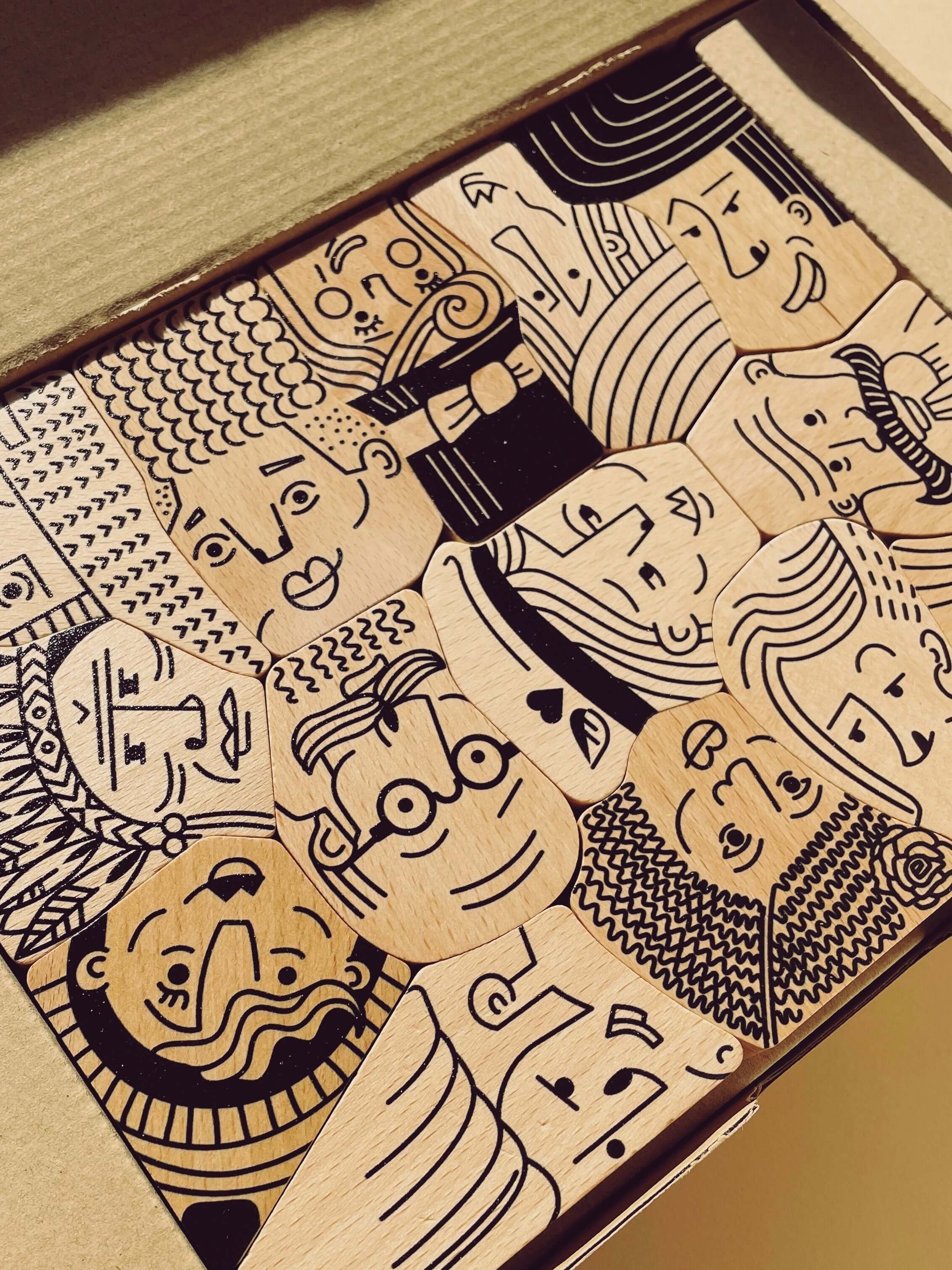 Дървени пъзели