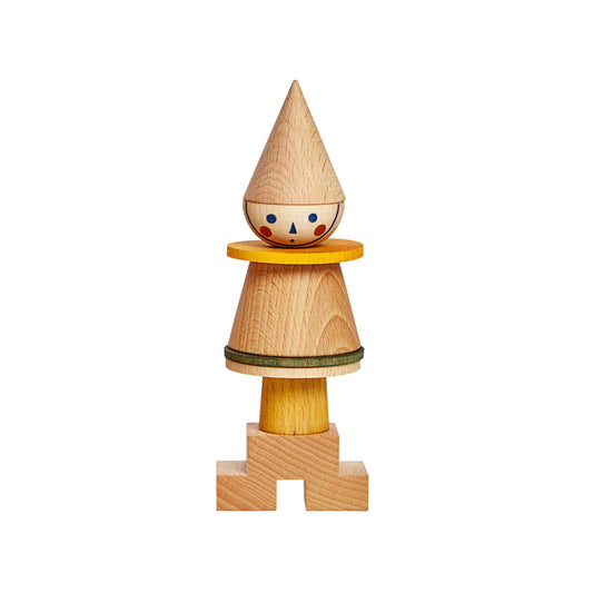 Играчка за нанизване Stick Fig No.01 Монтесори - Wooden Story