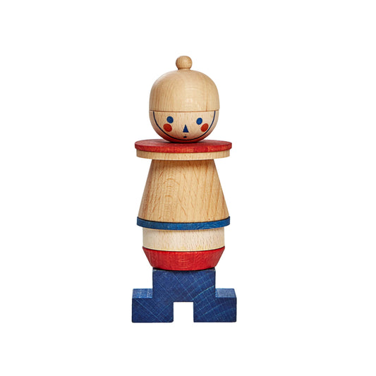 Играчка за нанизване Stick Fig No.02 Монтесори - Wooden Story