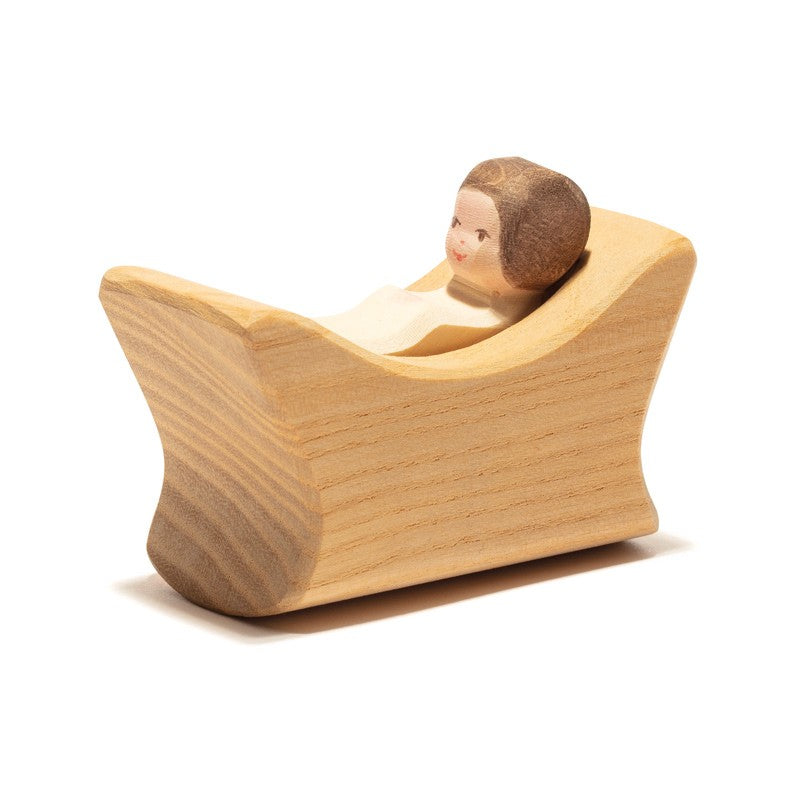 Дете в люлка - Child in cradle - Ostheimer