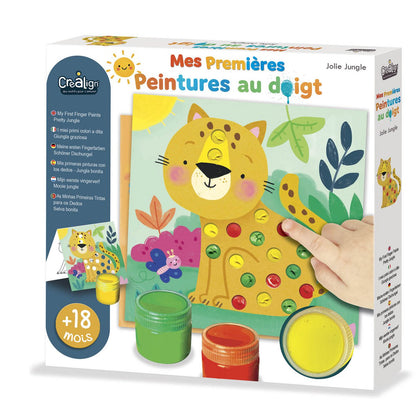 Finger Painting Set Forest Animals - Créa Lign