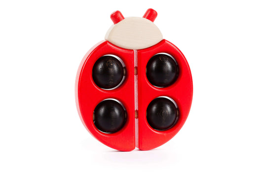 Дървена играчка Калинка с колелца - BAJO