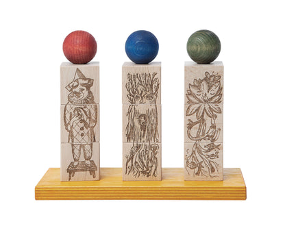 Играчка за нареждане Монтесори - Dreamland - Wooden Story