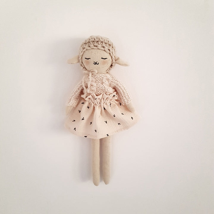 Кукла Овчица Антонела ръчна изработка - Mari Dolls