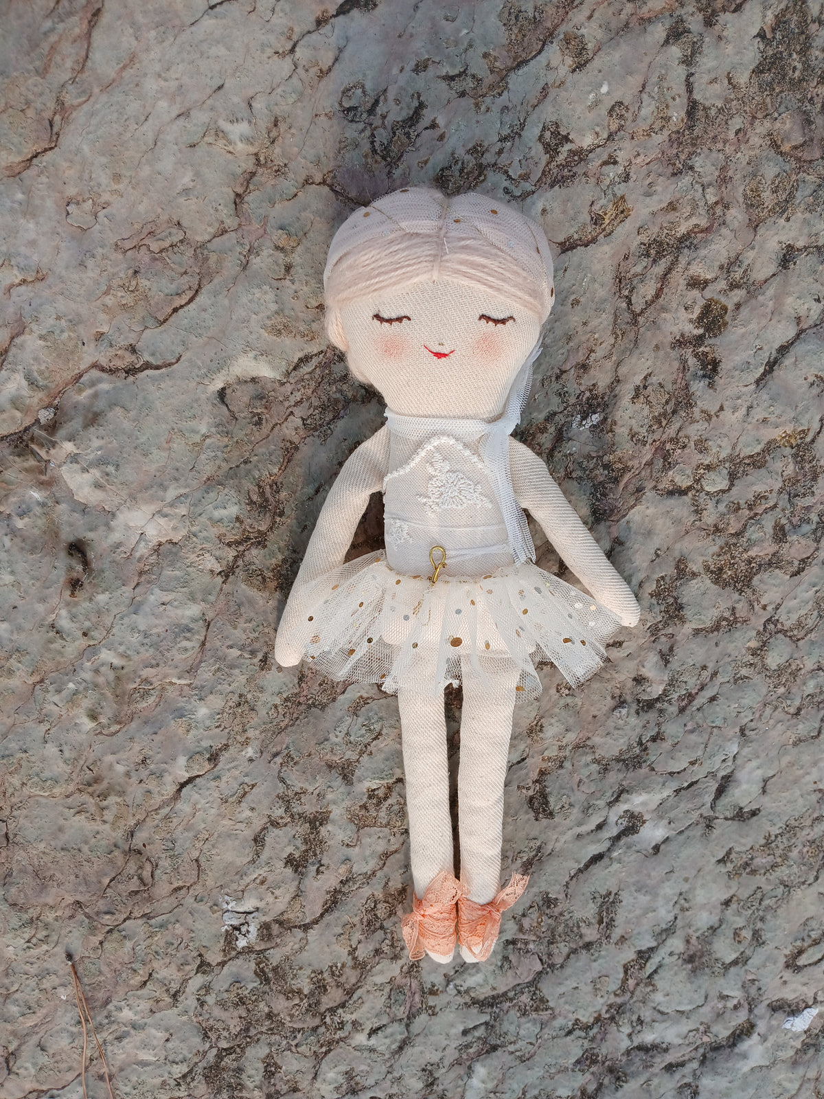 Кукла Анна Балерина ръчна изработка - Mari Dolls