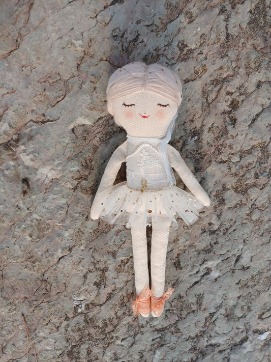 Кукла Анна Балерина ръчна изработка - Mari Dolls
