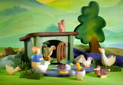 Патица седяща - Duck sitting - Ostheimer