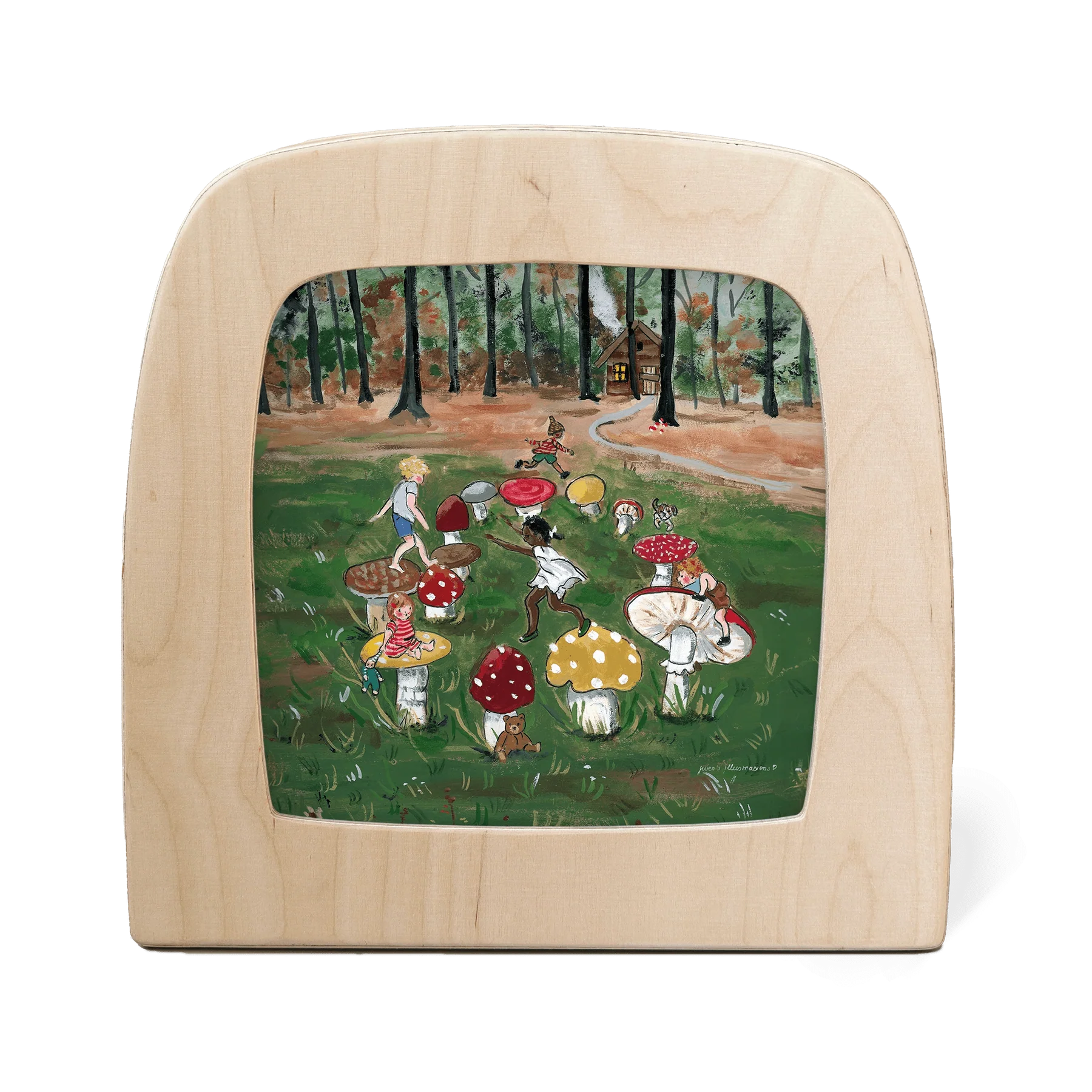 Gwen's Illustrations - Toadstool Dance Silhouette