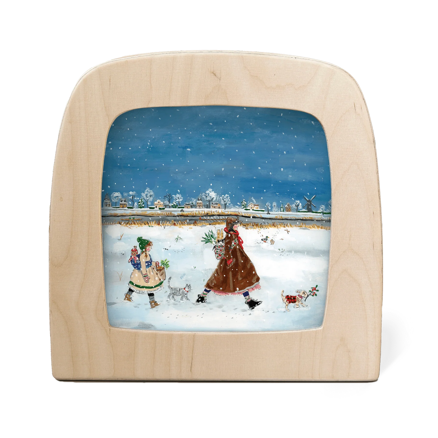 Gwen's Illustrations - Winter Stroll Silhouette