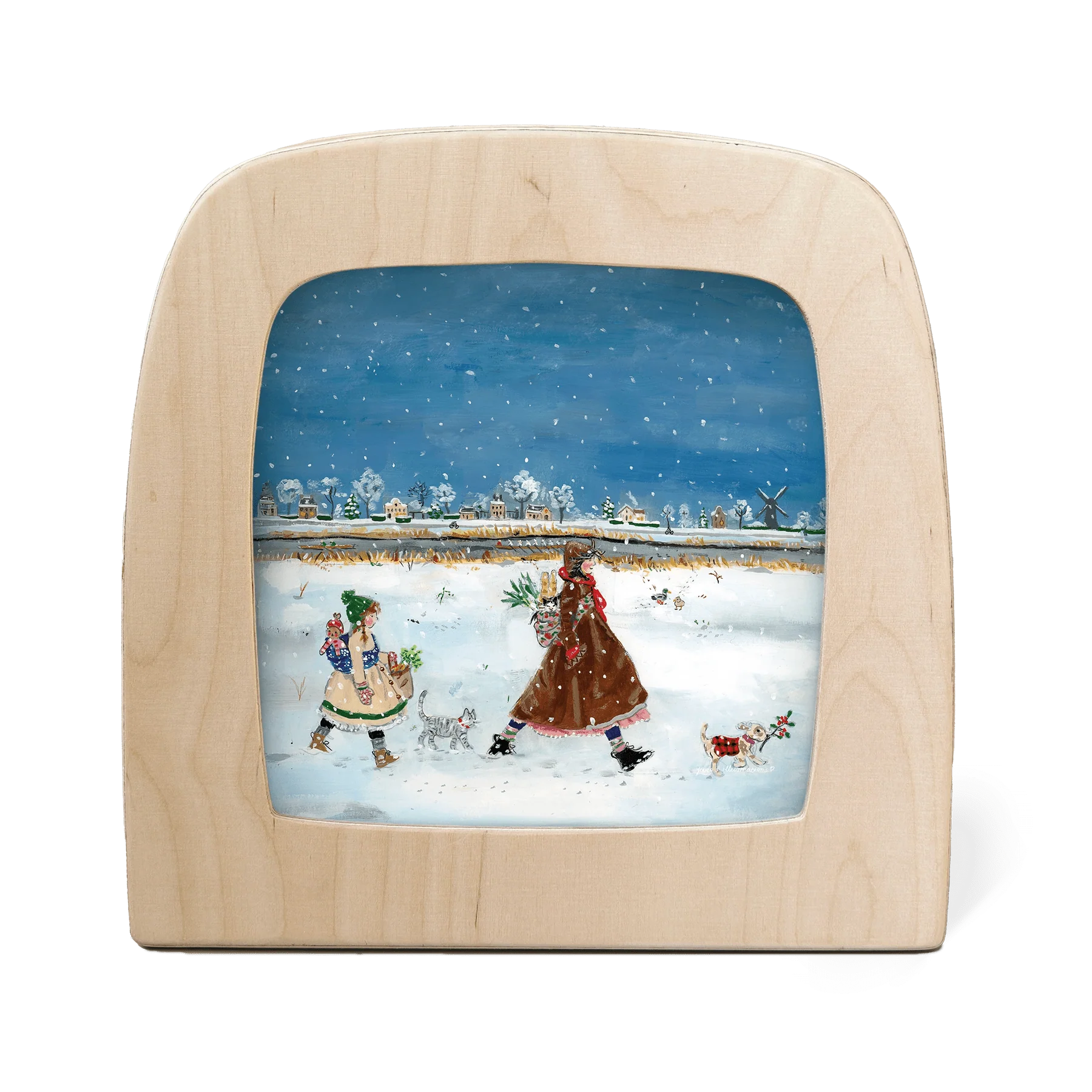 Gwen's Illustrations - Winter Stroll Silhouette