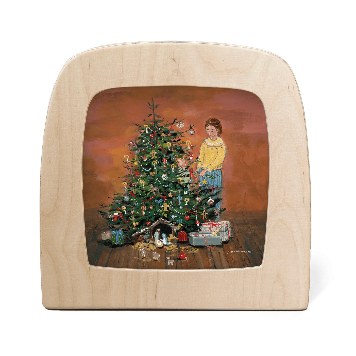 Gwen's Illustrations - Tree Traditions Silhouette