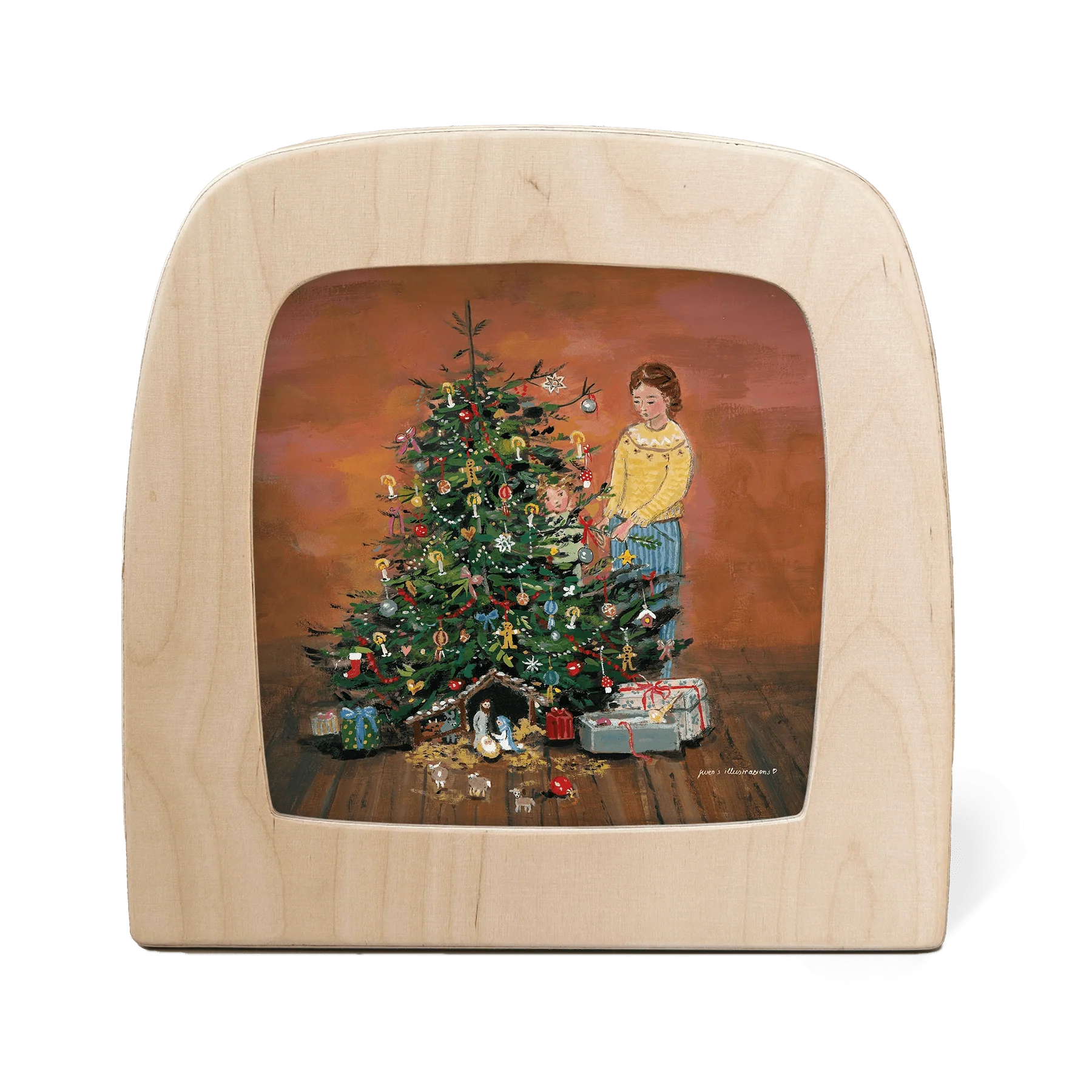 Gwen's Illustrations - Tree Traditions Silhouette
