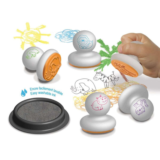 Моите първи печати “Животните в саваната” комплект - Créa Lign'