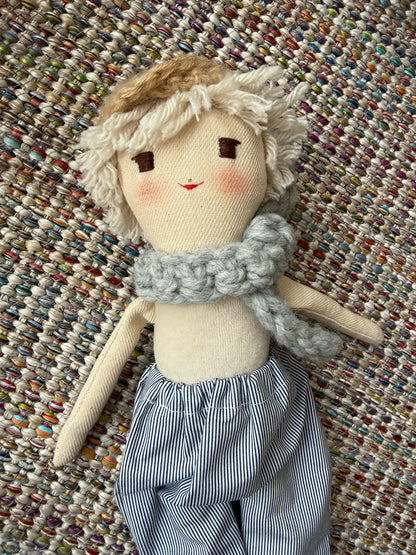 Кукла Феликс ръчна изработка - Mari Dolls