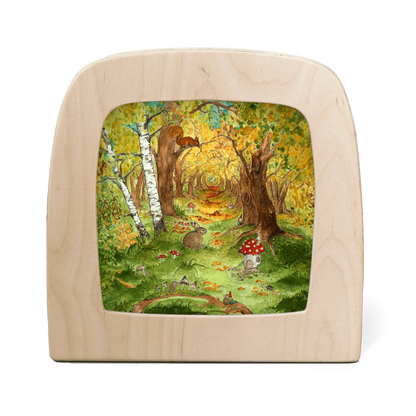 Eentje van Margo - Autumn Forest Silhouette за лампа Toverlux
