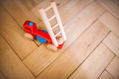 Дървена играчка Пожарна кола - BAJO