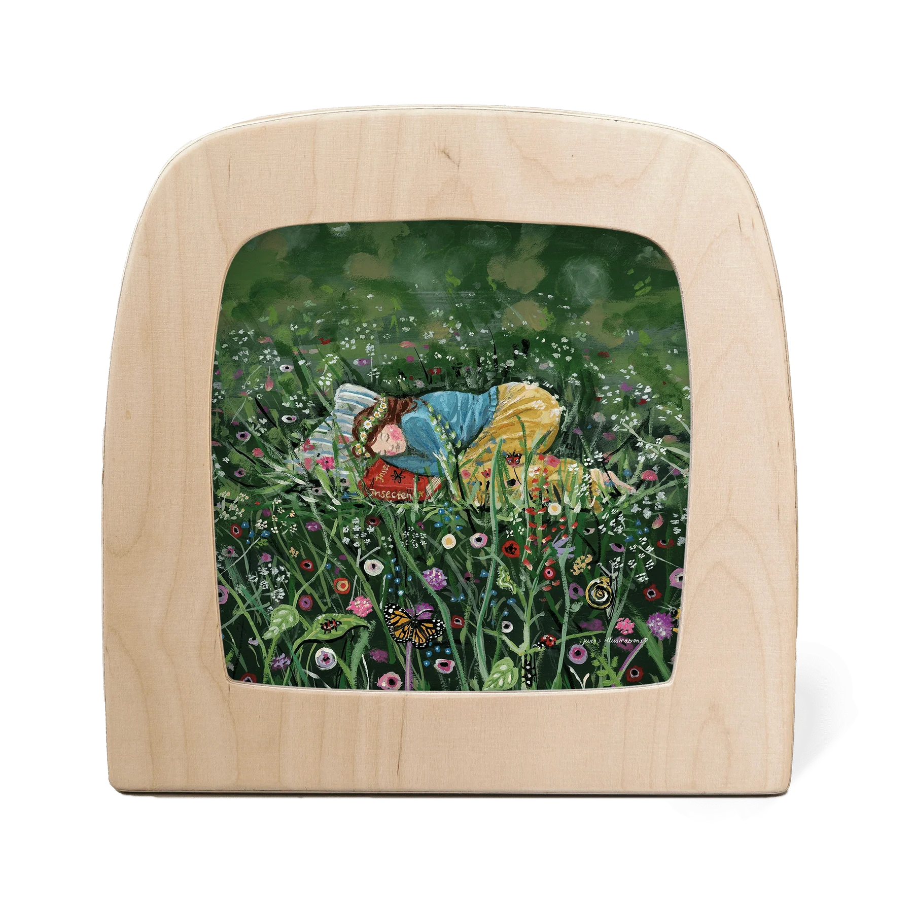 Gwen's Illustrations - Nature Nap Silhouette