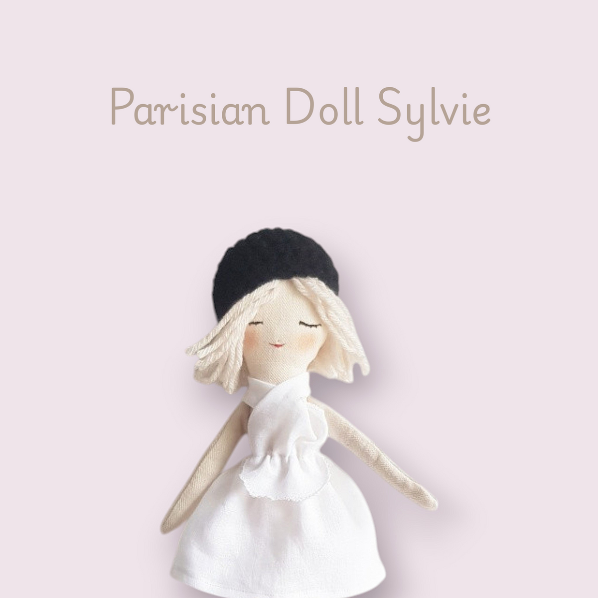 Кукла Силви Парижанка ръчна изработка - Mari Dolls