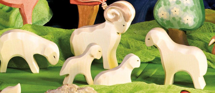 Агънце - Lamb standing - Ostheimer