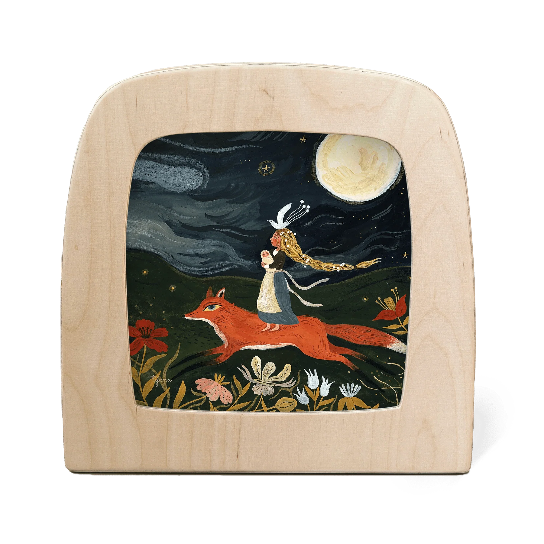 Tijana Draws - Fox Mother Silhouette