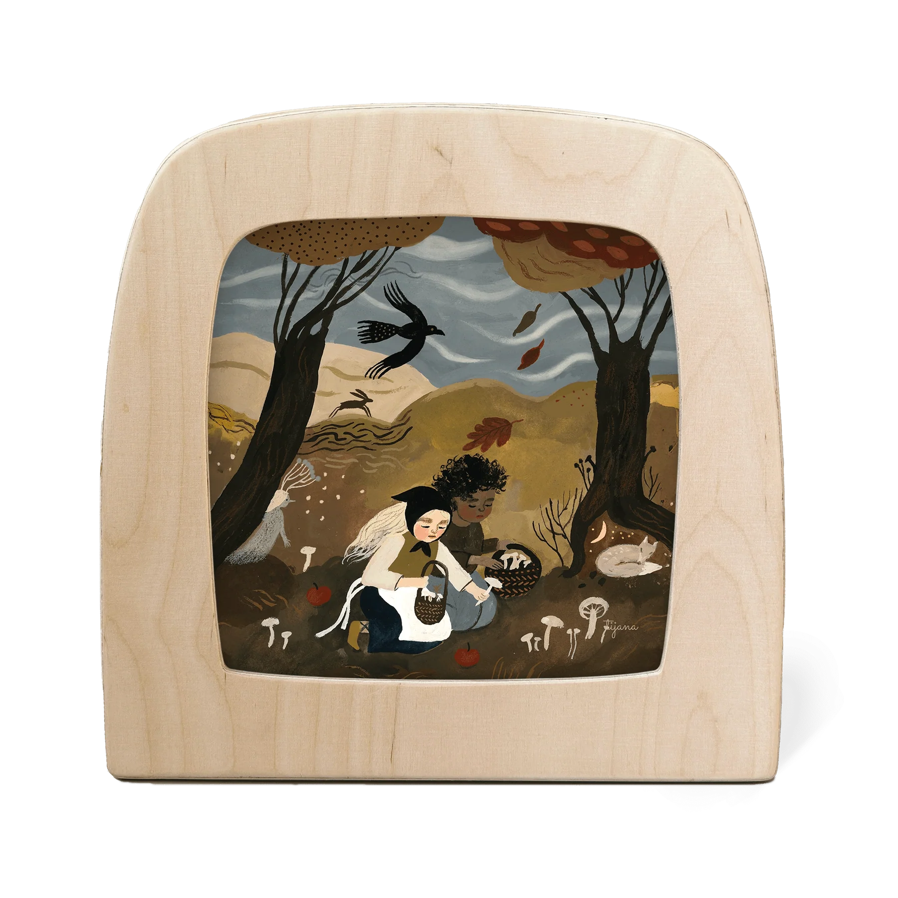 Tijana Draws - Autumn Treasures Silhouette