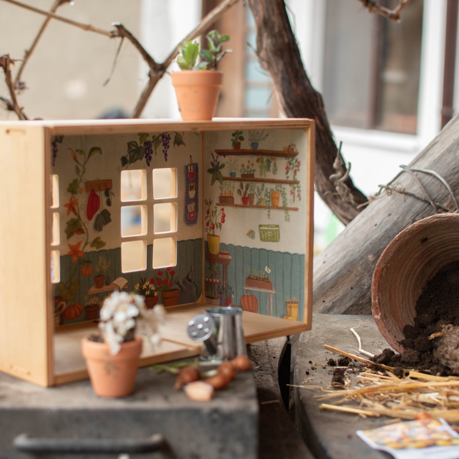 Тапет малък сет - The Greenhouse - The Storyhouse