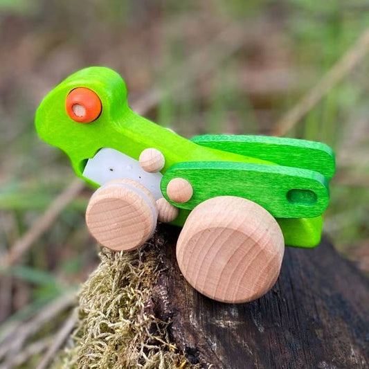 Дървена Цикада с механизъм за навиване - Wooden Cicada - BAJO
